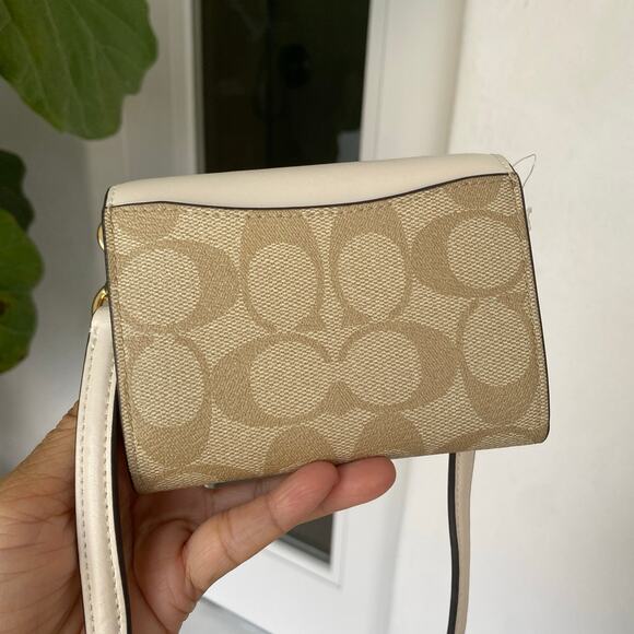 Last 1‼️Coach Mini Envelope Wallet With Strap CU172 Authentic - Picture 6 of 11